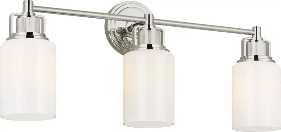 Ashford 24" Bath Vanity Light in Polished Nickel - Image 3