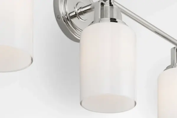Ashford 24" Bath Vanity Light in Polished Nickel - Image 4