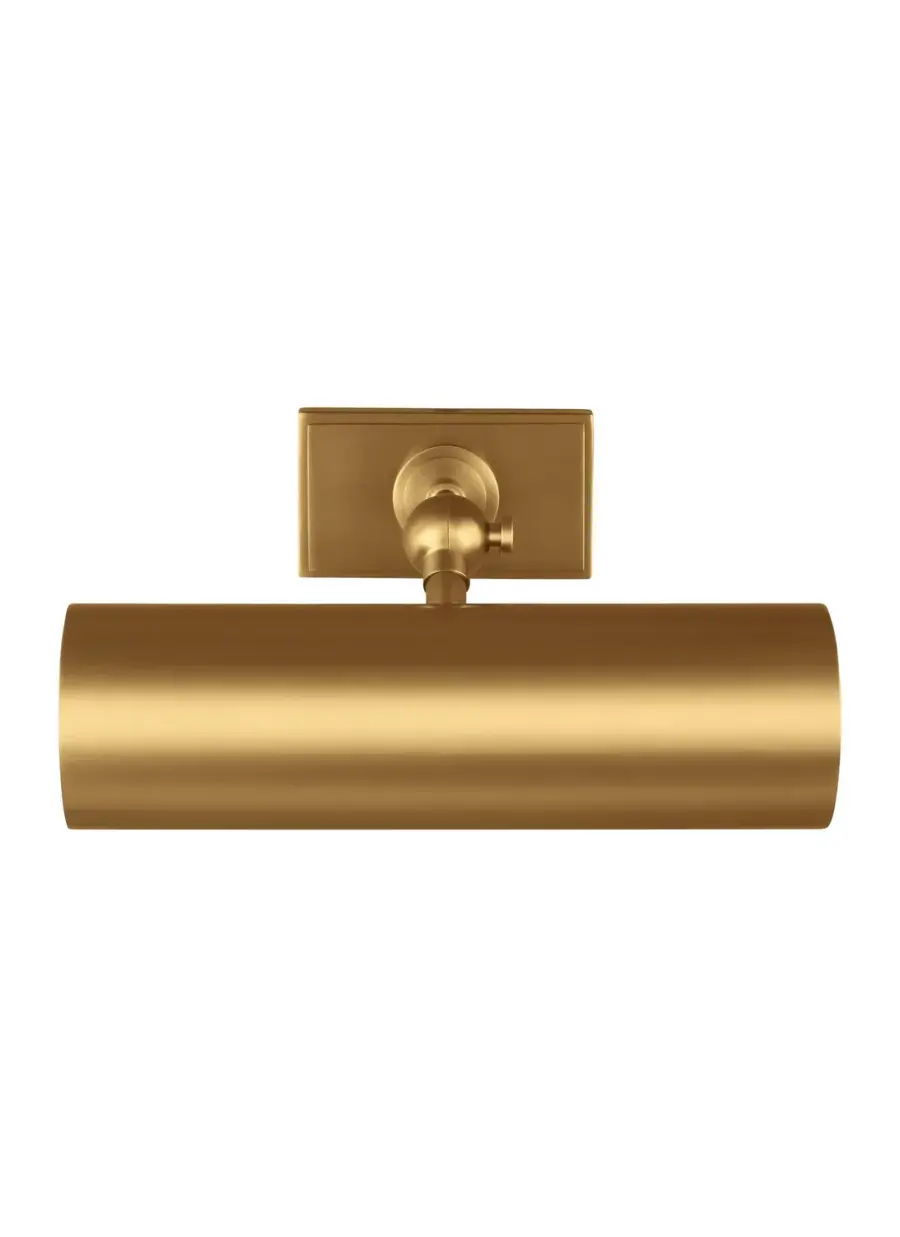 Kenyon One Light Picture Light in Burnished Brass