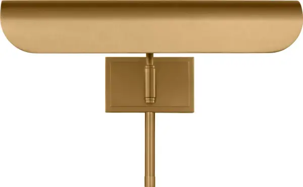 Hull Two Light Picture Light in Burnished Brass - Image 6