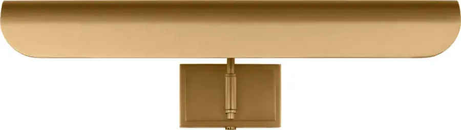 Hull Two Light Picture Light in Burnished Brass - Image 5