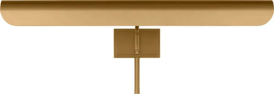 Hull Two Light Picture Light in Burnished Brass - Image 2