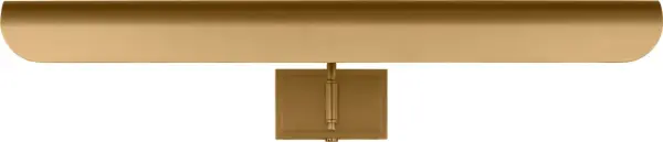 Hull Two Light Picture Light in Burnished Brass - Image 6