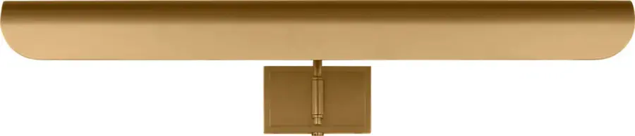Hull Two Light Picture Light in Burnished Brass - Image 6