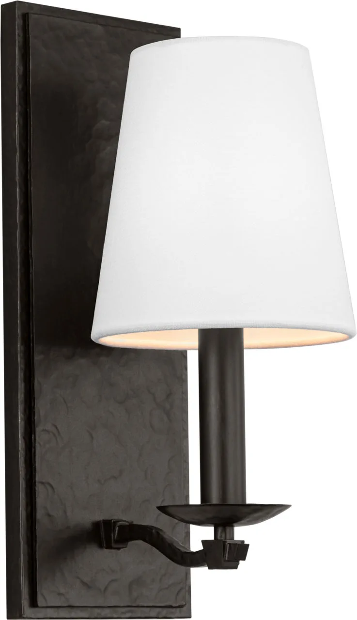 Wellen Medium Sconce in Aged Iron