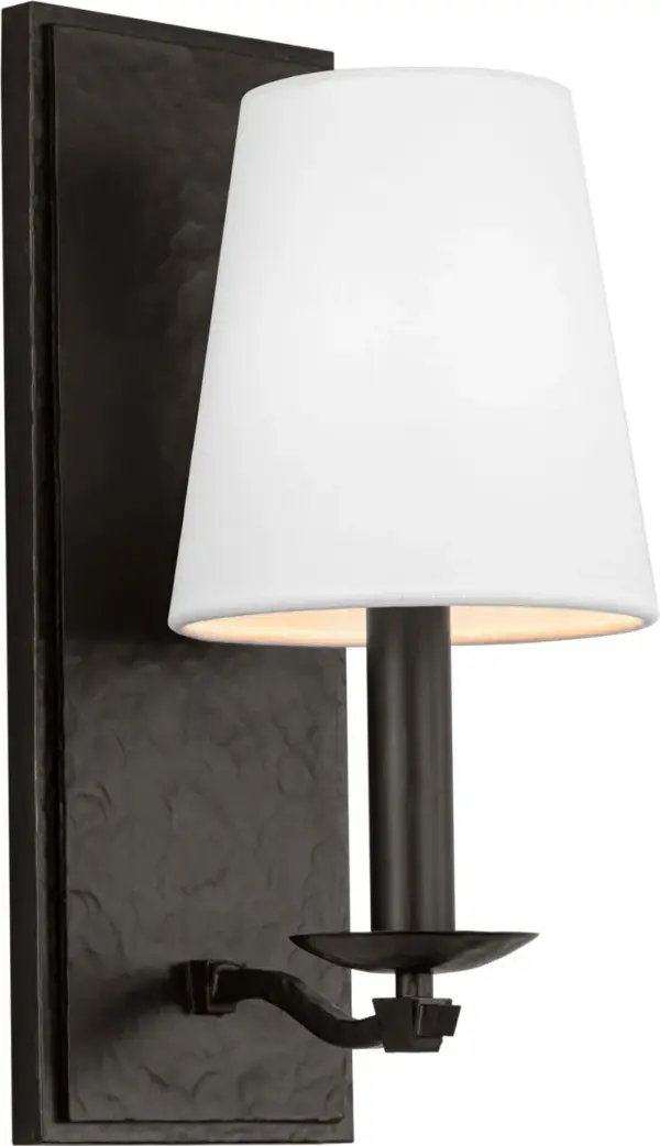 Wellen Medium Sconce in Aged Iron - Image 1