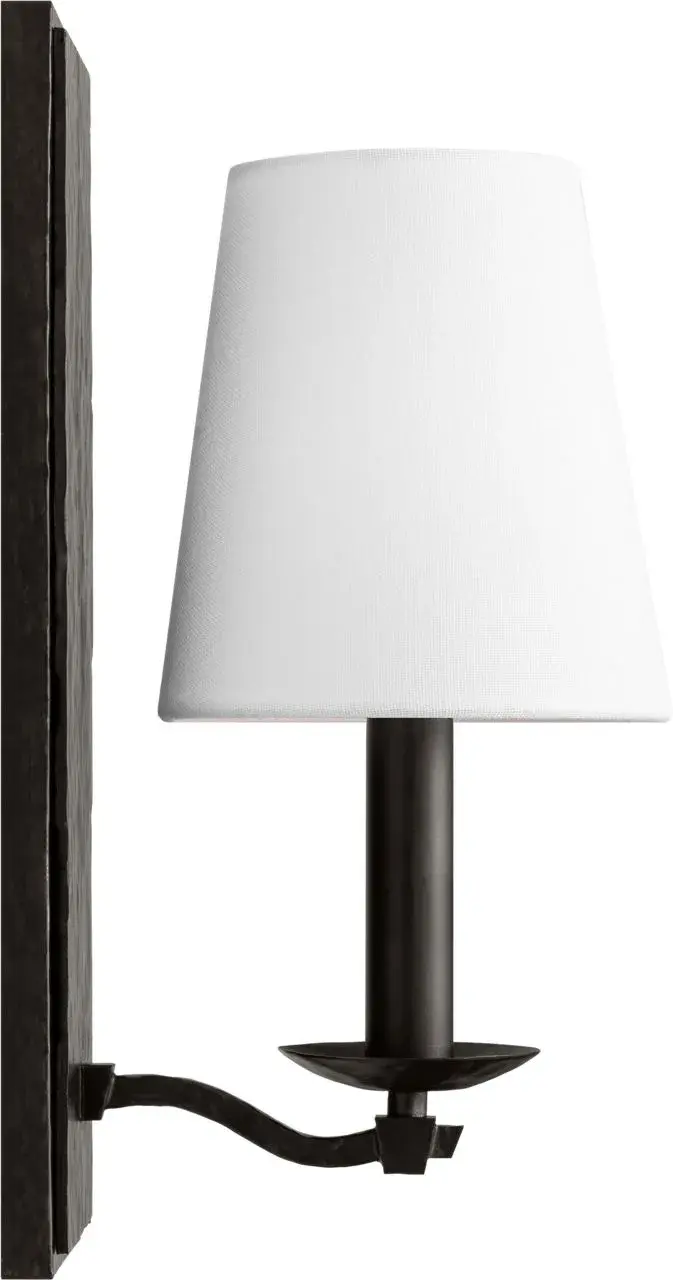 Wellen Medium Sconce in Aged Iron - Image 2