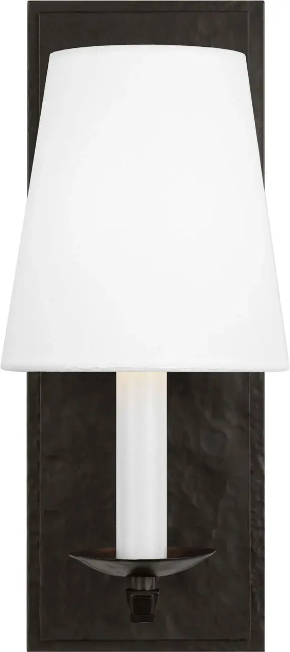 Wellen Medium Sconce in Aged Iron - Image 5