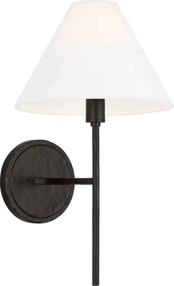 Ridgewood Small Sconce in Aged Iron - Image 1