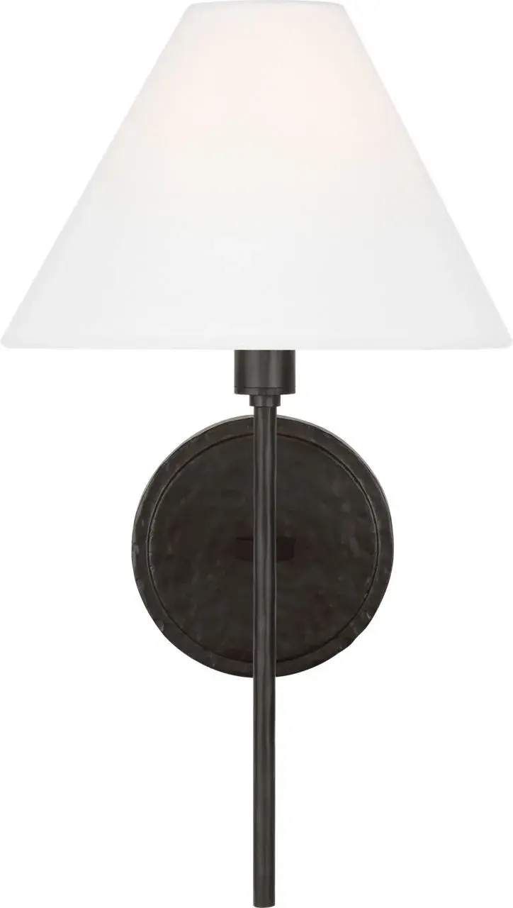 Ridgewood Small Sconce in Aged Iron - Image 3