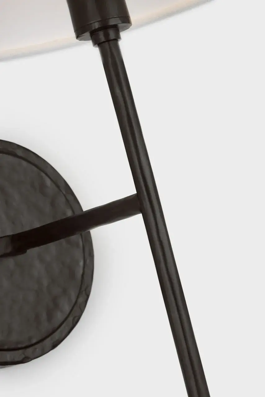 Ridgewood Small Sconce in Aged Iron - Image 4