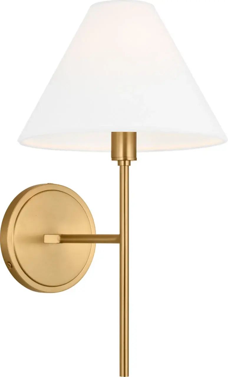Ridgewood Small Sconce in Burnished Brass - Image 2