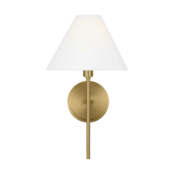 Ridgewood Small Sconce in Burnished Brass - Image 5