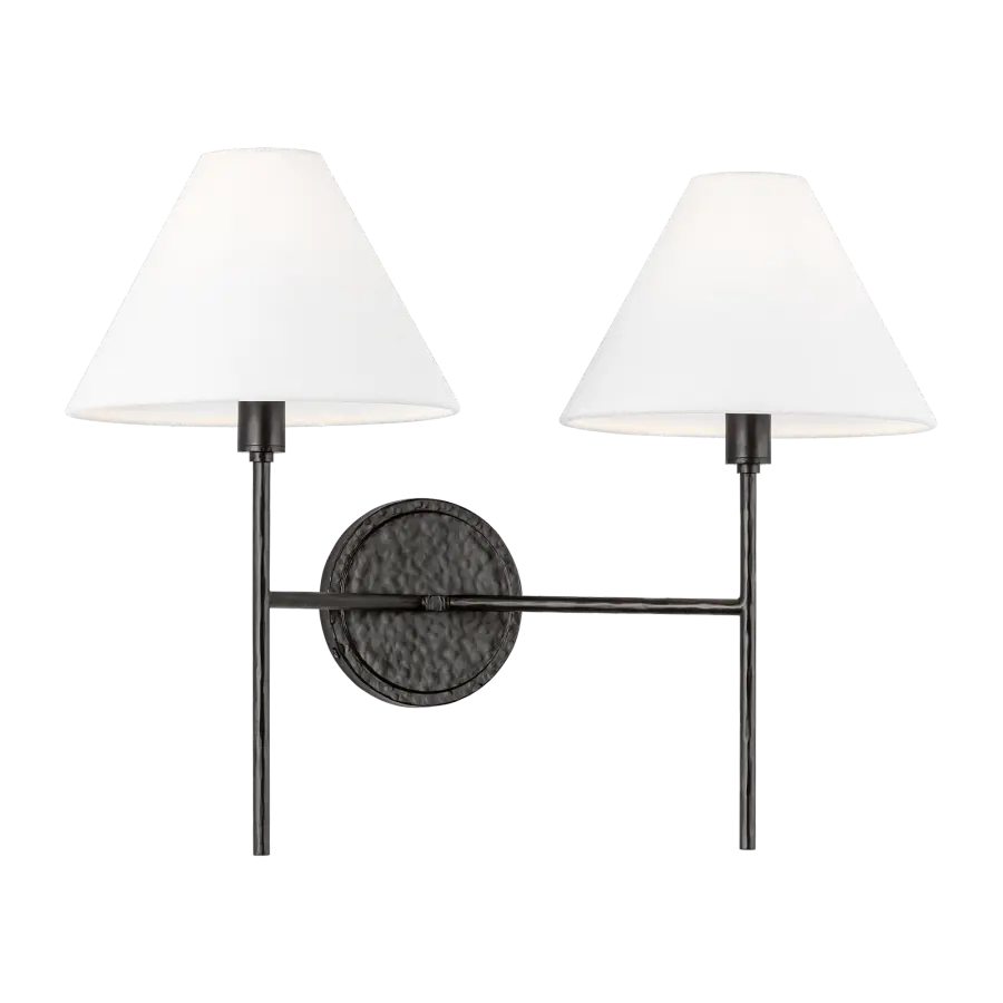 Ridgewood Medium Sconce in Aged Iron - Image 1