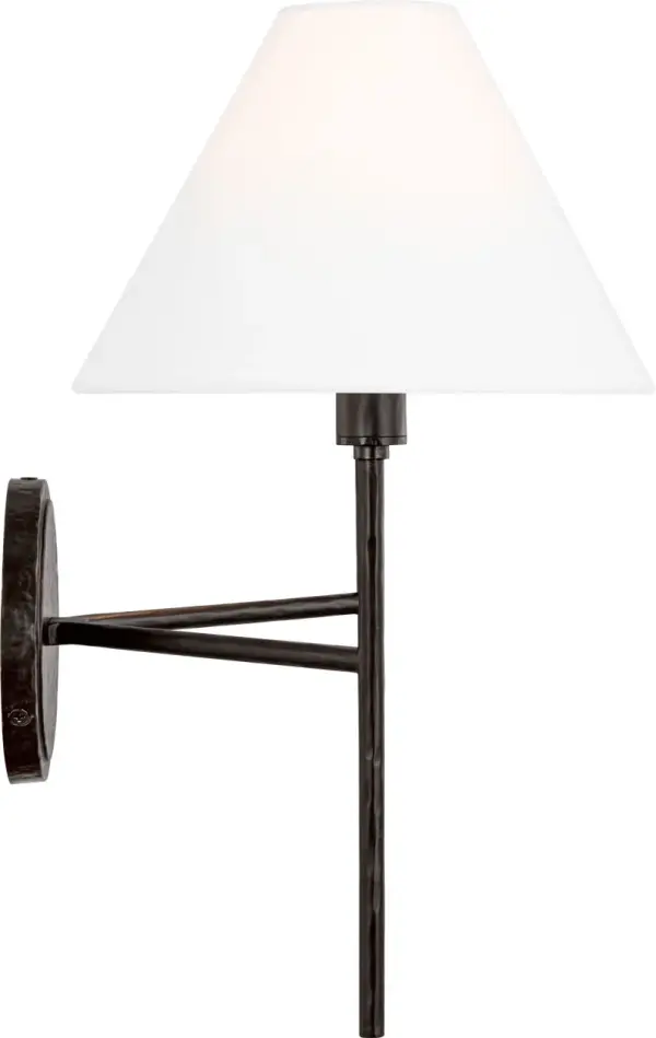 Ridgewood Medium Sconce in Aged Iron - Image 2