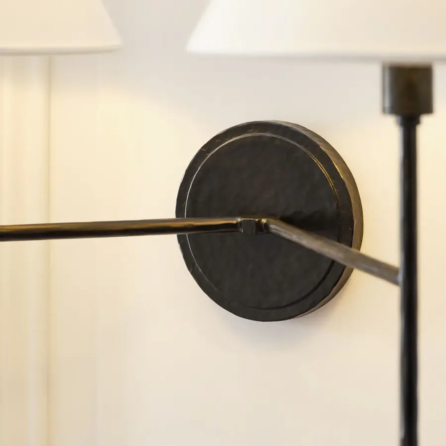 Ridgewood Medium Sconce in Aged Iron - Image 13