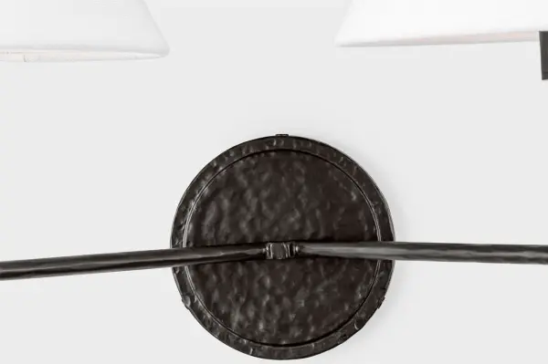 Ridgewood Medium Sconce in Aged Iron - Image 6
