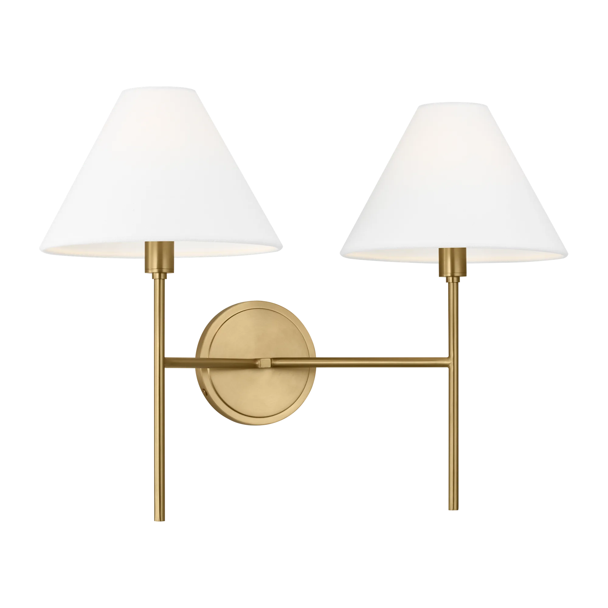 Ridgewood Medium Sconce in Burnished Brass