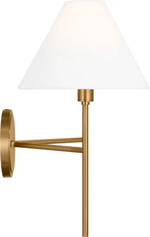 Ridgewood Medium Sconce in Burnished Brass - Image 5