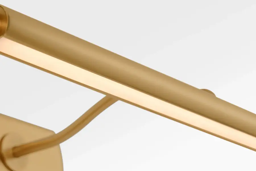 Lamont 19" Picture Light in Burnished Brass - Image 3