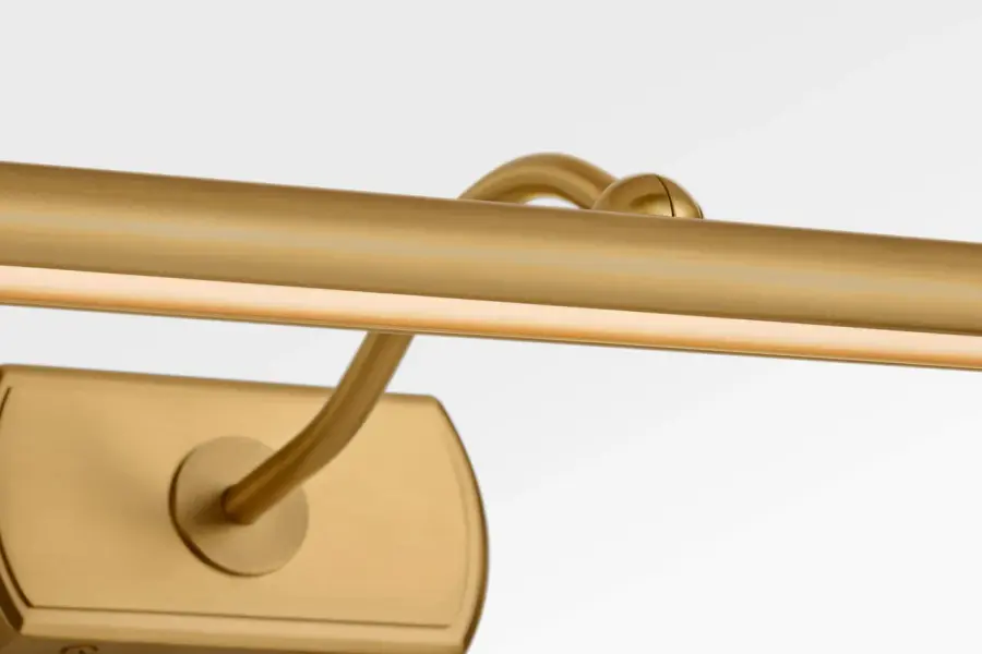 Lamont 30" Picture Light in Burnished Brass - Image 4