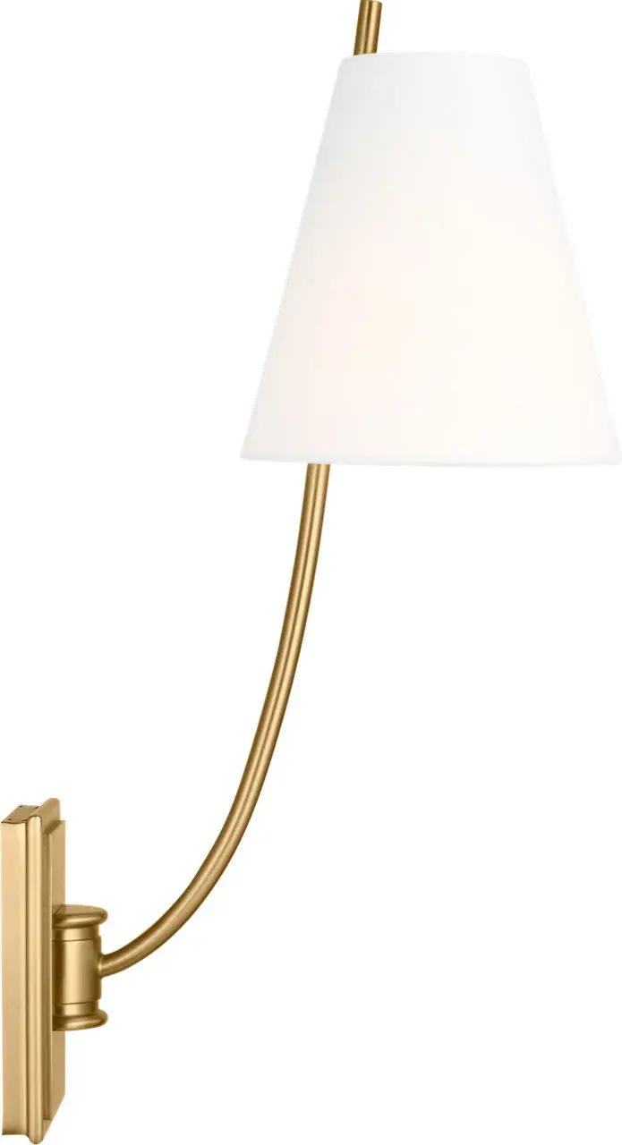 Marina 18" Sconce in Burnished Brass - Image 3