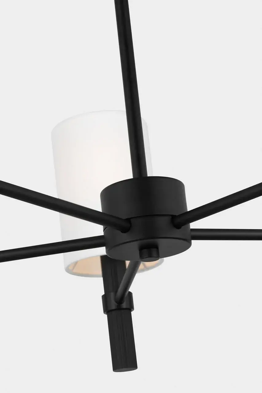 Manor Medium Chandelier in Midnight Black - Image 4