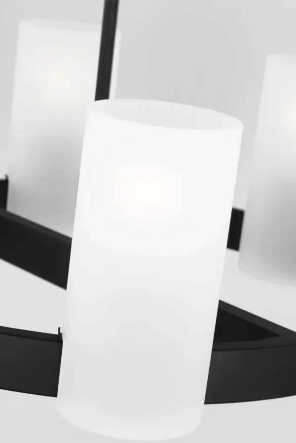 Rhode Medium Chandelier in Midnight Black - Image 5
