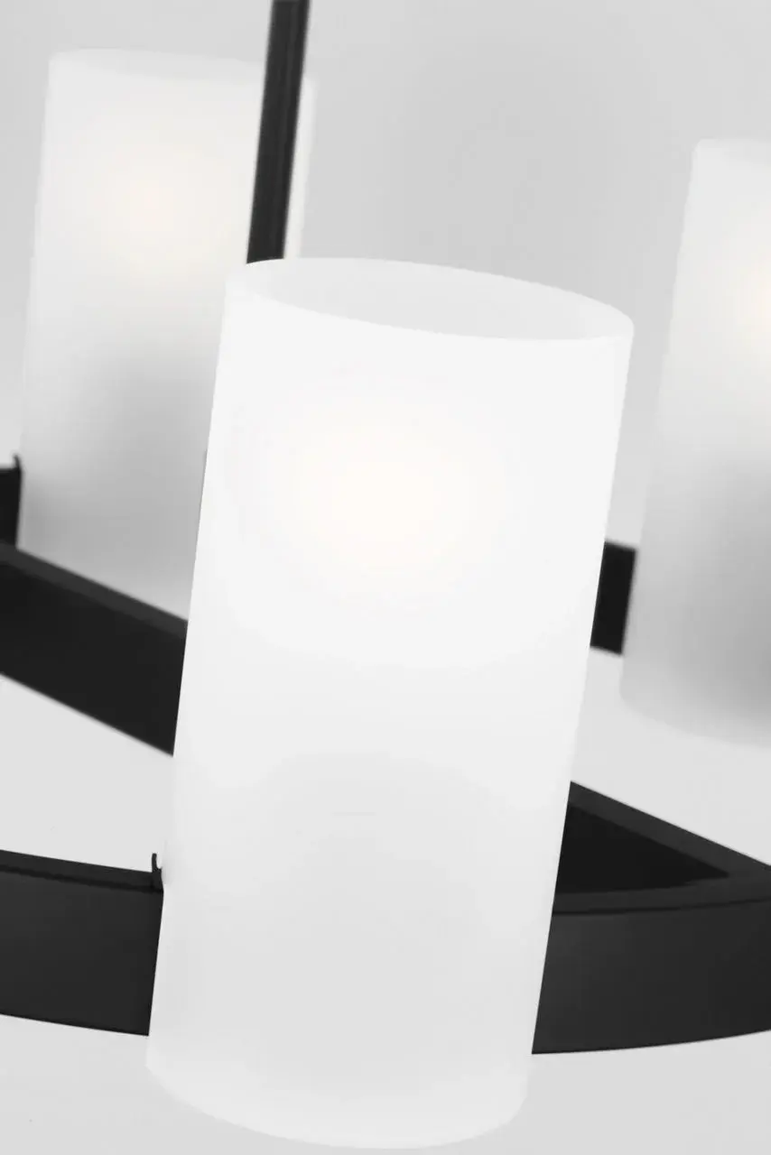 Rhode Medium Chandelier in Midnight Black - Image 5