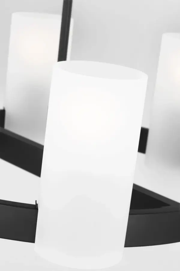 Rhode Medium Chandelier in Midnight Black - Image 8
