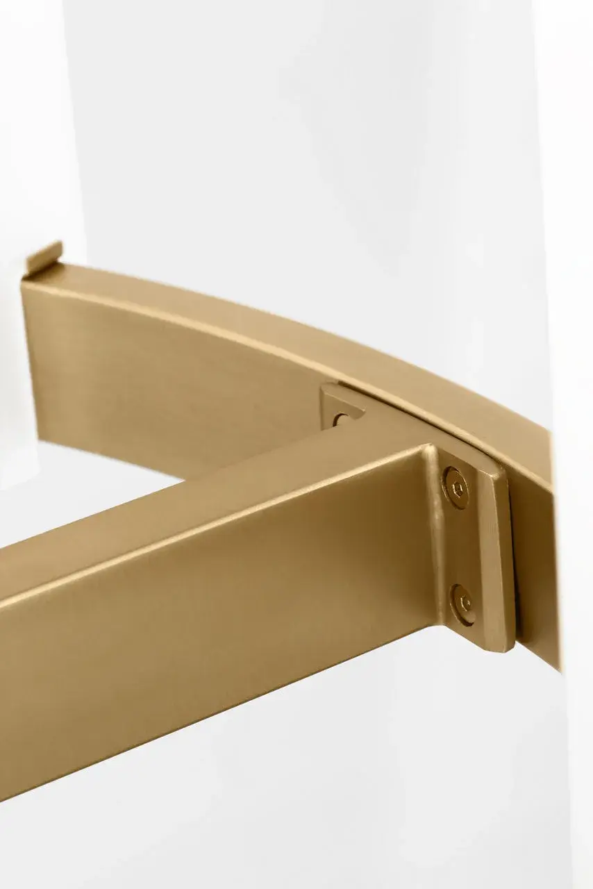 Rhode Large Chandelier in Satin Brass - Image 7