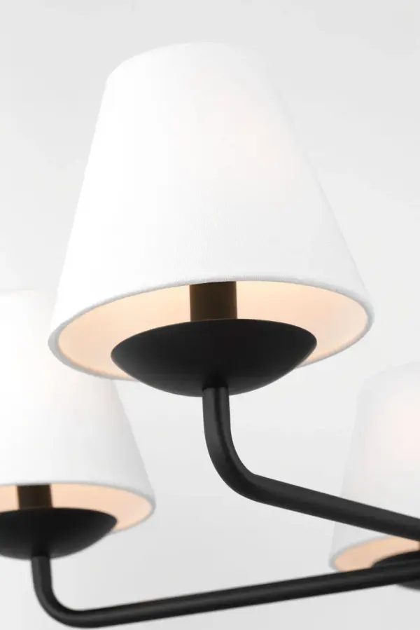 Albion Medium Chandelier in Midnight Black - Image 7