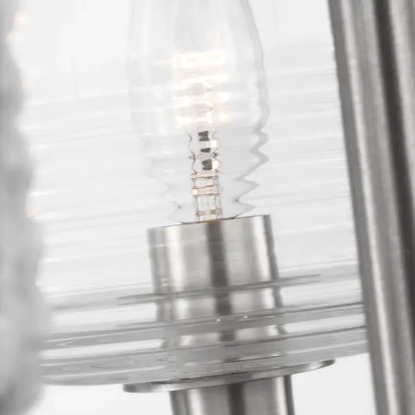 Lochdale Small Chandelier in Brushed Nickel - Image 9