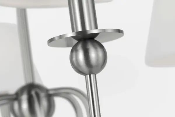 Elsay Large Chandelier in Brushed Nickel - Image 4