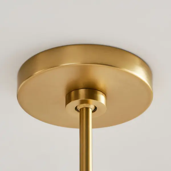Elsay Large Chandelier in Satin Brass - Image 9