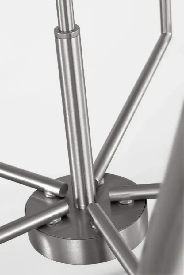 Ender Medium Chandelier in Brushed Nickel - Image 4