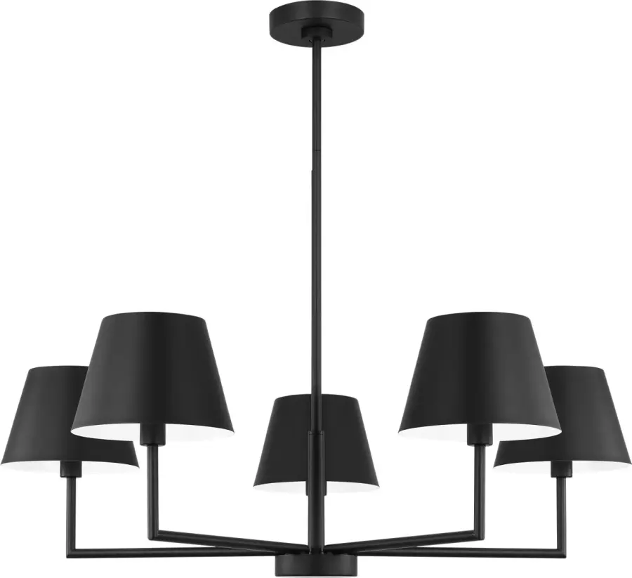 Ender Medium Chandelier in Midnight Black - Image 2