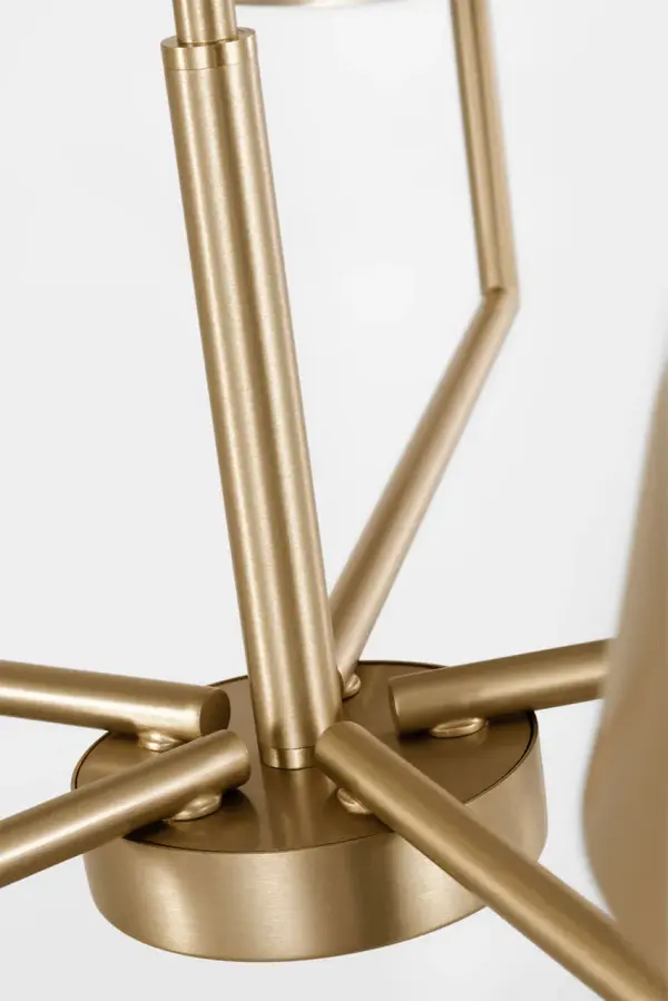 Ender Medium Chandelier in Satin Brass - Image 5