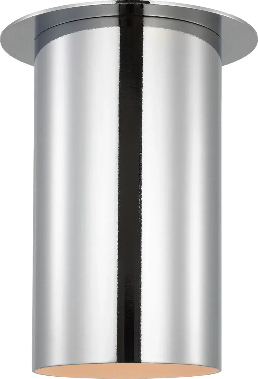Archer Small Flush Mount in Chrome - Image 1