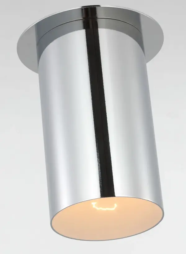Archer Small Flush Mount in Chrome - Image 3