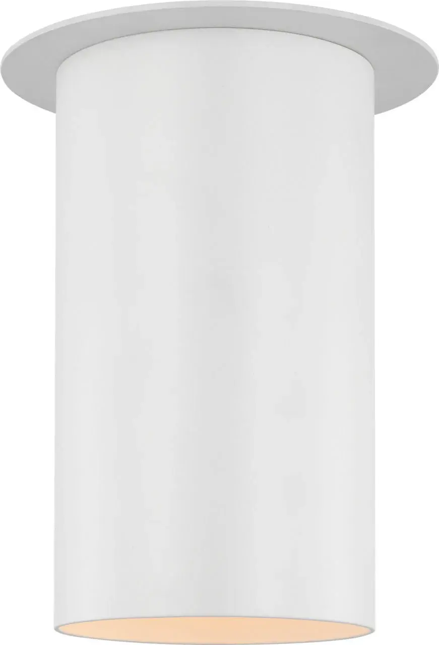 Archer Small Flush Mount in Matte White - Image 2