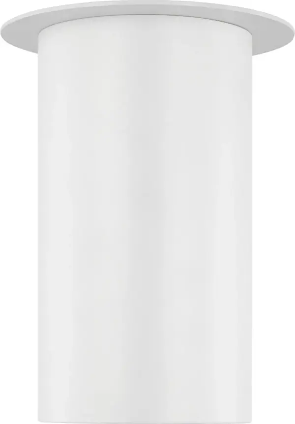 Archer Small Flush Mount in Matte White - Image 3
