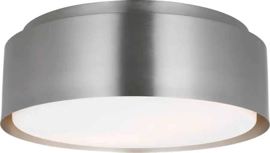 Dartmore Medium Flush Mount in Brushed Nickel - Image 2