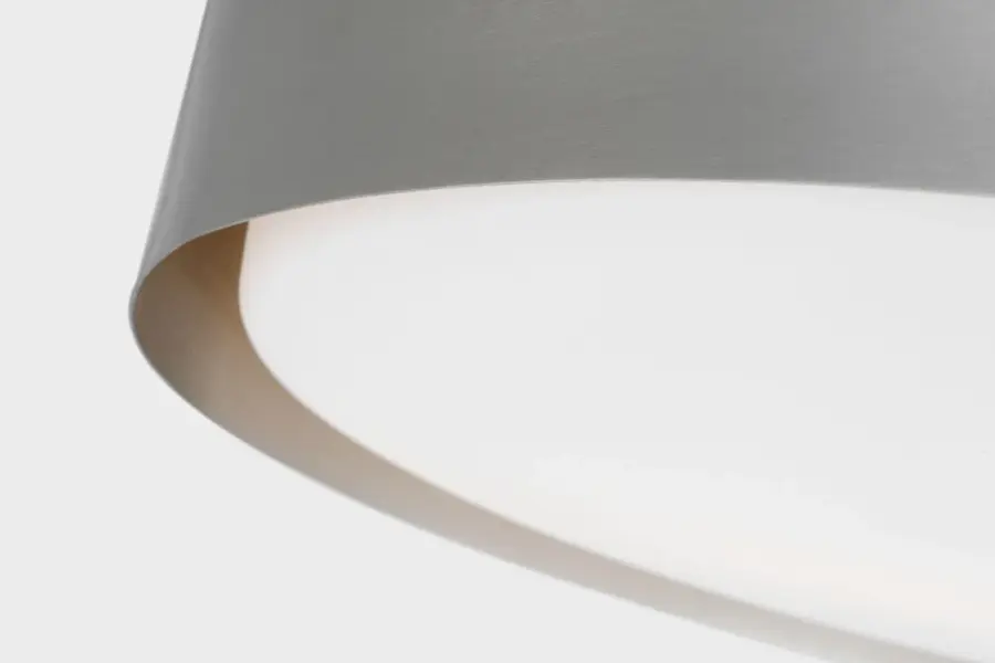 Dartmore Medium Flush Mount in Brushed Nickel - Image 10