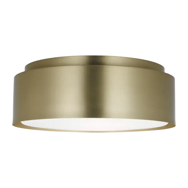 The Dartmore Medium Flush Mount combines transitional elegance with practical functionality. Its satin brass finish adds warmth while the flush design works perfectly in rooms with standard ceiling heights.