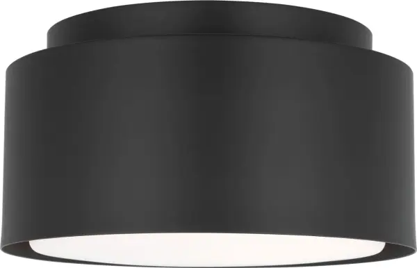 Dartmore Small Flush Mount in Midnight Black - Image 4