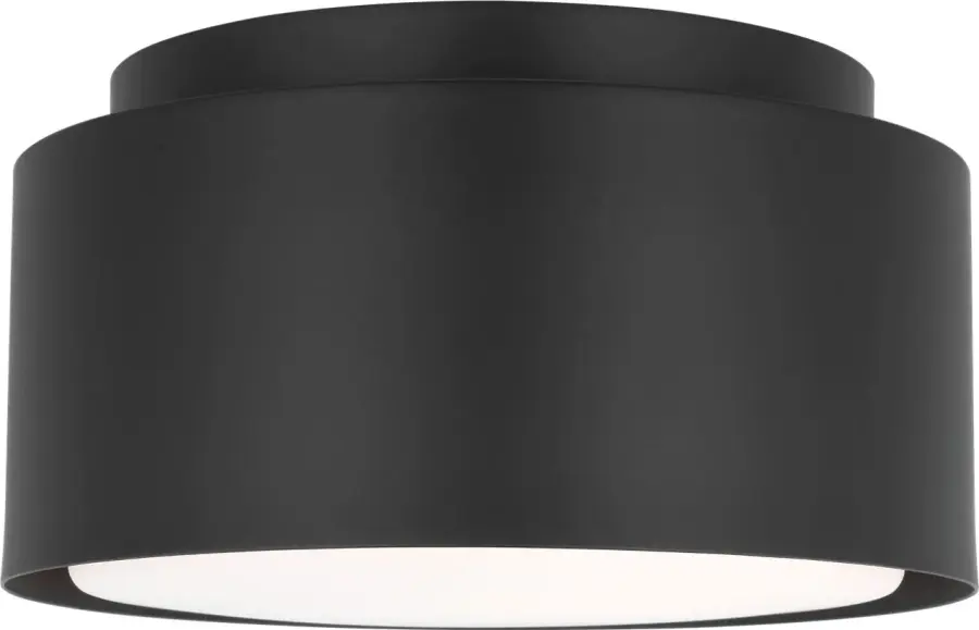 Dartmore Small Flush Mount in Midnight Black - Image 4