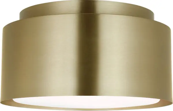 Dartmore Small Flush Mount in Satin Brass - Image 4