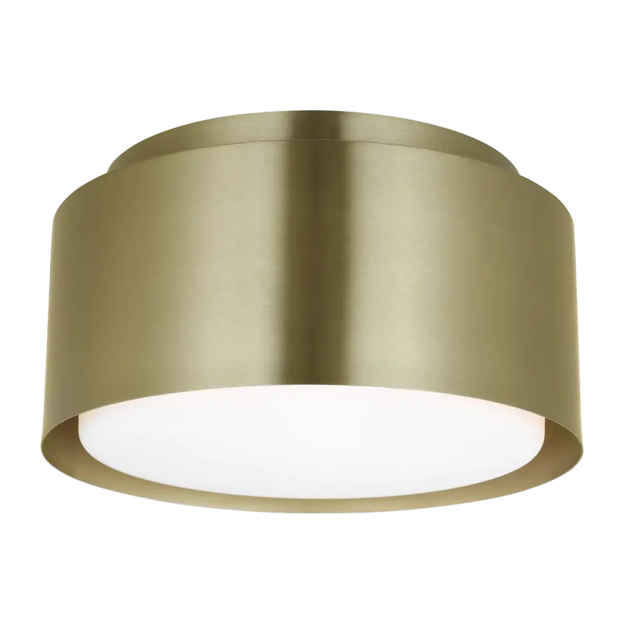 Dartmore Small Flush Mount in Satin Brass - Image 5