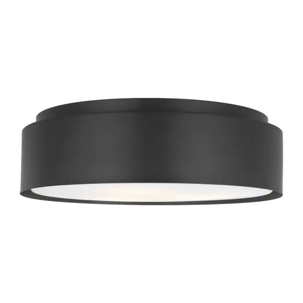 The Dartmore Large Flush Mount combines contemporary styling with practical functionality. Its midnight black finish adds dramatic sophistication while the flush mount design works perfectly for lower ceilings.